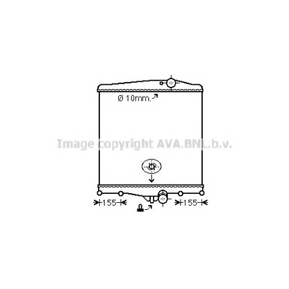 Photo Radiateur, refroidissement du moteur AVA QUALITY COOLING VL2042N