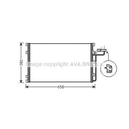 Photo Condenseur, climatisation AVA QUALITY COOLING VO5150