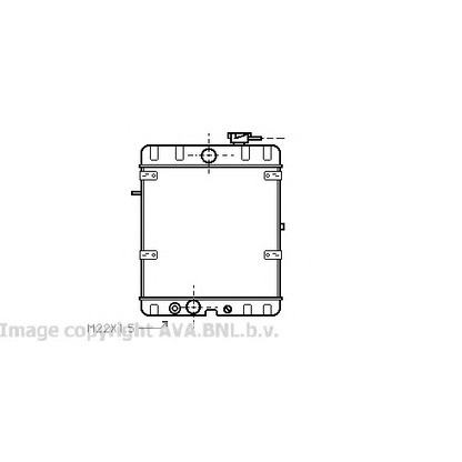 Photo Radiateur, refroidissement du moteur AVA QUALITY COOLING VW2008