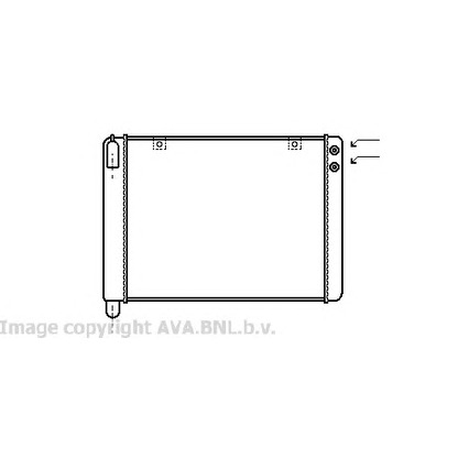 Фото Радиатор, охлаждение двигателя AVA QUALITY COOLING VW2033