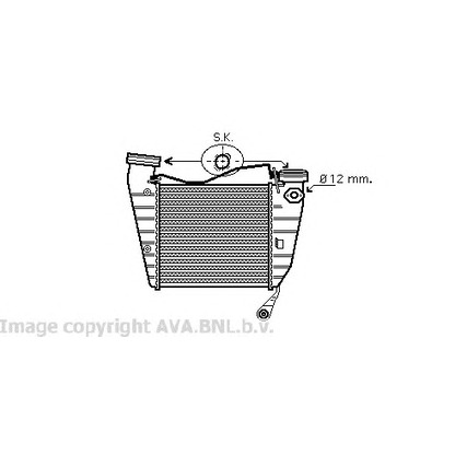 Фото Интеркулер AVA QUALITY COOLING VW4253