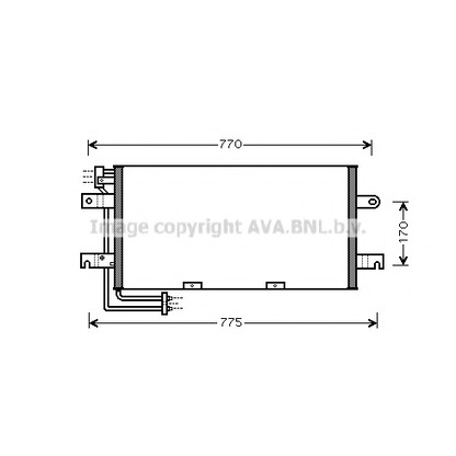 Zdjęcie Skraplacz, klimatyzacja AVA QUALITY COOLING VW5195D