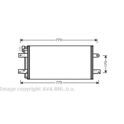 Foto Condensatore, Climatizzatore AVA QUALITY COOLING VW5197