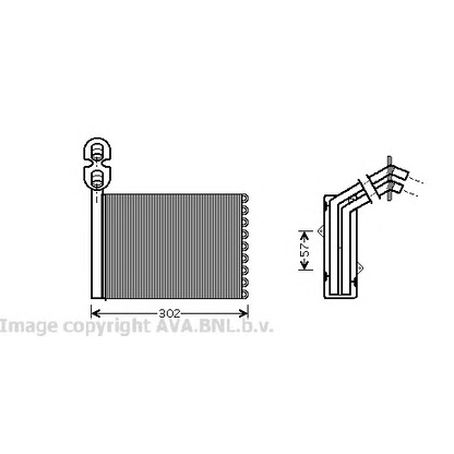 Foto Wärmetauscher, Innenraumheizung AVA QUALITY COOLING VW6201