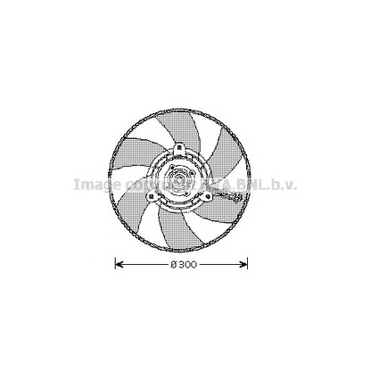 Фото Вентилятор, охлаждение двигателя AVA QUALITY COOLING VW7517