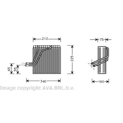 Foto Evaporador, aire acondicionado AVA QUALITY COOLING VWV030