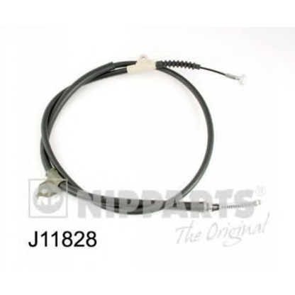 Foto Cable de accionamiento, freno de estacionamiento NIPPARTS J11828