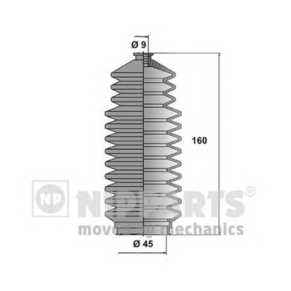 Foto Kit soffietto, Sterzo NIPPARTS J2841000