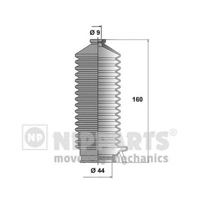 Foto Kit soffietto, Sterzo NIPPARTS J2842007