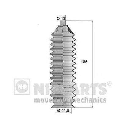 Photo Bellow Set, steering NIPPARTS J2843007