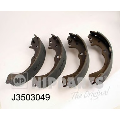 Photo Brake Shoe Set NIPPARTS J3503049