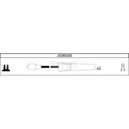 Foto Zündleitungssatz NIPPARTS J5380300