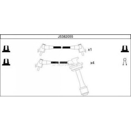 Foto Juego de cables de encendido NIPPARTS J5382055