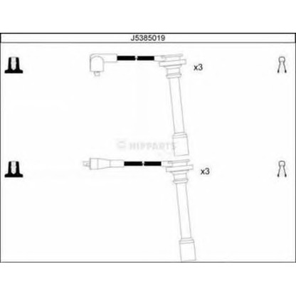 Foto Kit cavi accensione NIPPARTS J5385019