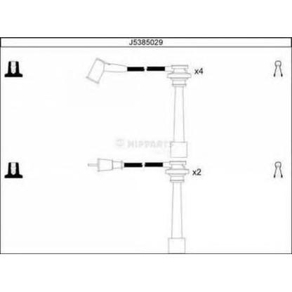 Foto Zündleitungssatz NIPPARTS J5385029