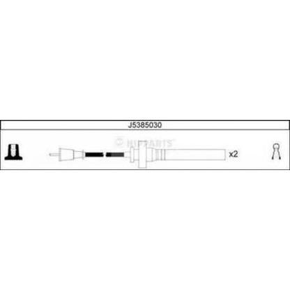 Foto Zündleitungssatz NIPPARTS J5385030