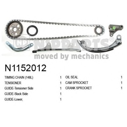 Photo Timing Chain Kit NIPPARTS N1152012