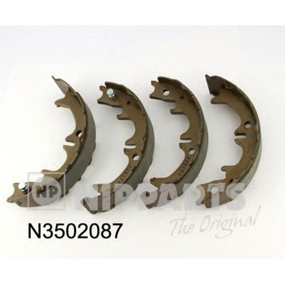 Photo Brake Shoe Set, parking brake NIPPARTS N3502087