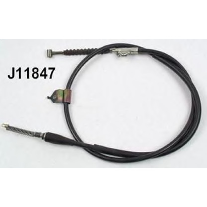 Foto Cable de accionamiento, freno de estacionamiento NIPPARTS J11847