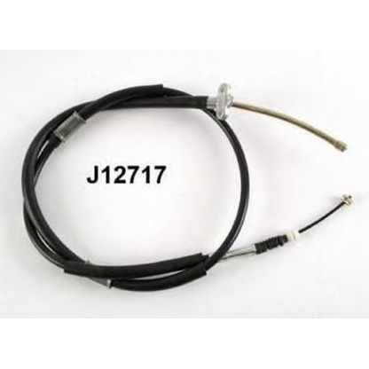 Foto Cable de accionamiento, freno de estacionamiento NIPPARTS J12717