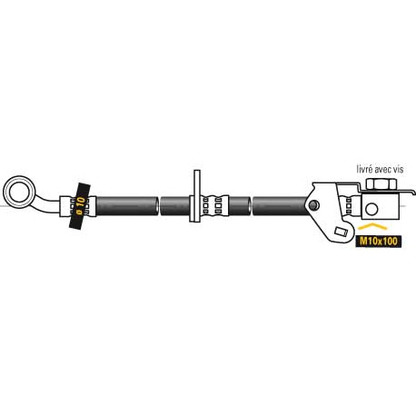 Photo Brake Hose MGA F5659