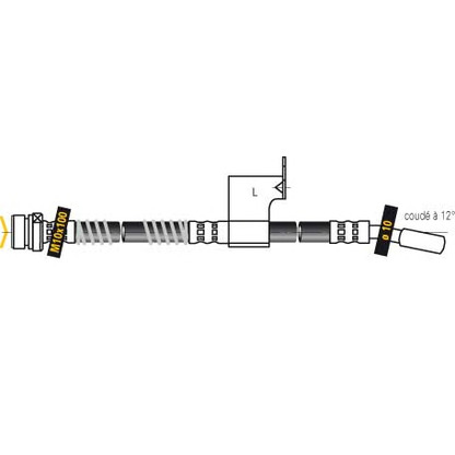 Photo Brake Hose MGA F6881