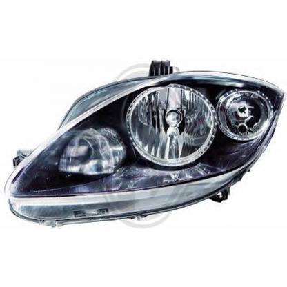 Photo Headlight DIEDERICHS 7432383