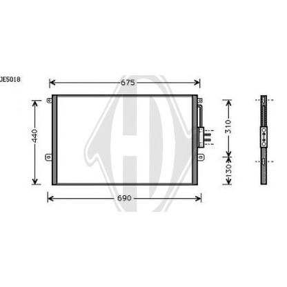 Foto Condensador, aire acondicionado DIEDERICHS 8261015