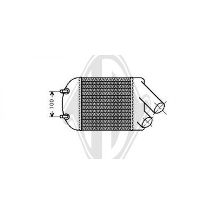 Photo Intercooler, échangeur DIEDERICHS 8446303