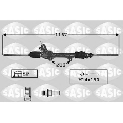 Photo Steering Gear SASIC 7006023