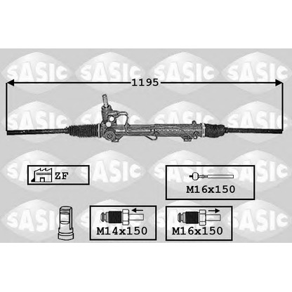 Photo Steering Gear SASIC 7006100