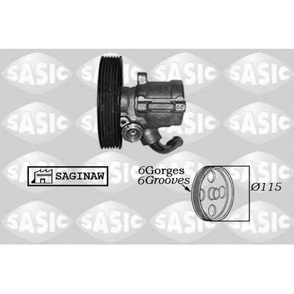 Photo Hydraulic Pump, steering system SASIC 7070005
