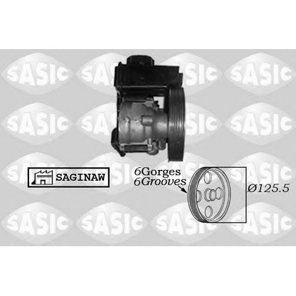 Photo Hydraulic Pump, steering system SASIC 7070012