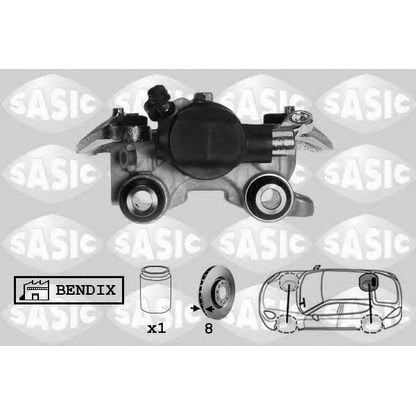 Photo Brake Caliper SASIC SCA0021