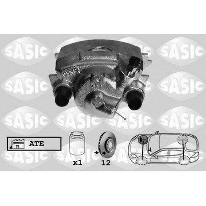 Photo Brake Caliper SASIC SCA6197