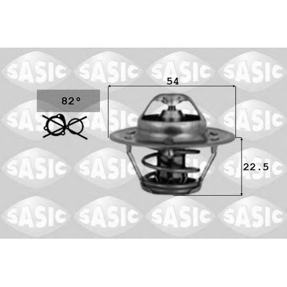 Foto Termostato, refrigerante SASIC 4000358