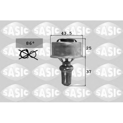 Photo Thermostat d'eau SASIC 9000322
