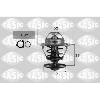 Photo Thermostat d'eau SASIC 9000347