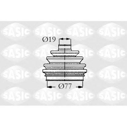 Photo Cap, wheel bearing SASIC 9004679