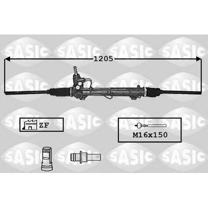 Photo Steering Gear SASIC 7170022