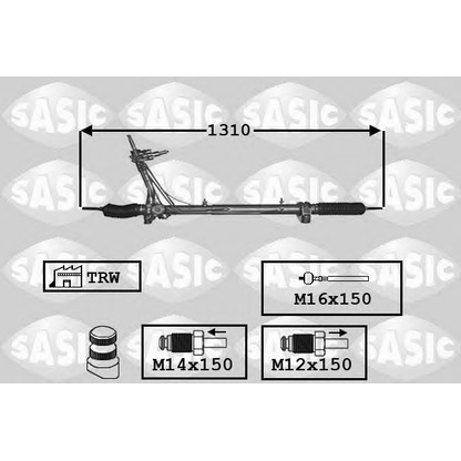 Photo Tie Rod Axle Joint SASIC 7170025