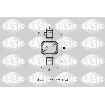 Photo Tie Bar Bush SASIC T773023