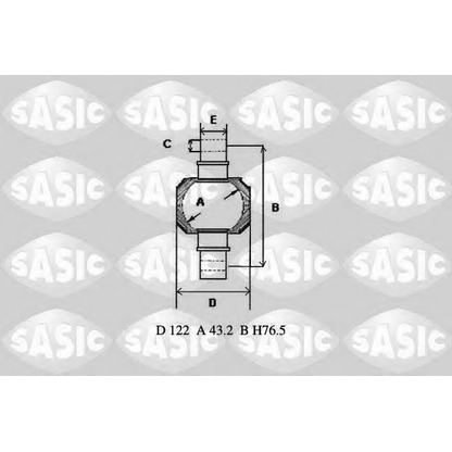 Photo Tie Bar Bush SASIC T774002