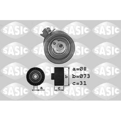 Photo Tensioner Pulley, timing belt SASIC 1700018