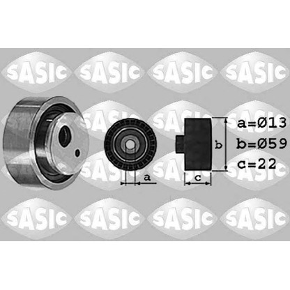 Foto Polea tensora, correa dentada SASIC 1700021