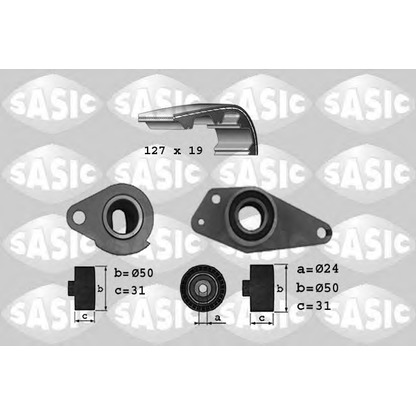 Photo Timing Belt Kit SASIC 1754016