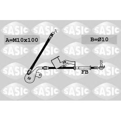 Photo Brake Hose SASIC 6600029