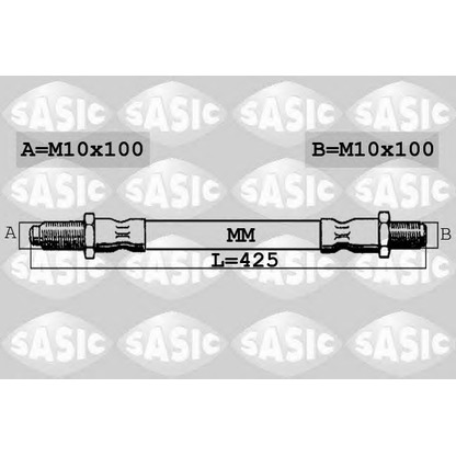 Photo Brake Hose SASIC SBH6336