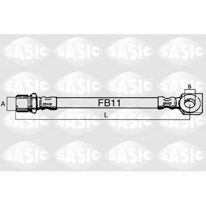 Photo Brake Hose SASIC SBH6360