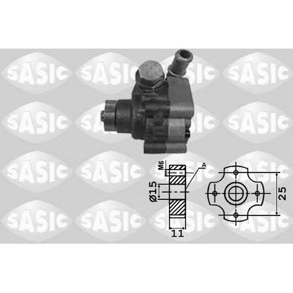 Photo Hydraulic Pump, steering system SASIC 7076063